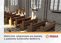 Katalóg elektrického vykurovania pre kostoly a pamiatky kultúrneho dedičstva (stiahnutie v PDF)