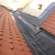 Dach-Tal mit Ecofloor-Heizkabel.