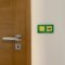 One of the advantages of a central regulation system is that air temperature sensors can be inserted into any frame, and so they have the same design as the switches and sockets. For example, green and yellow frames were chosen for the children´s room to create a lively impression.