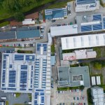Výrobní areál Jeseník, s roční spotřebou energie 2,4 GWh (plná elektrifikace)
